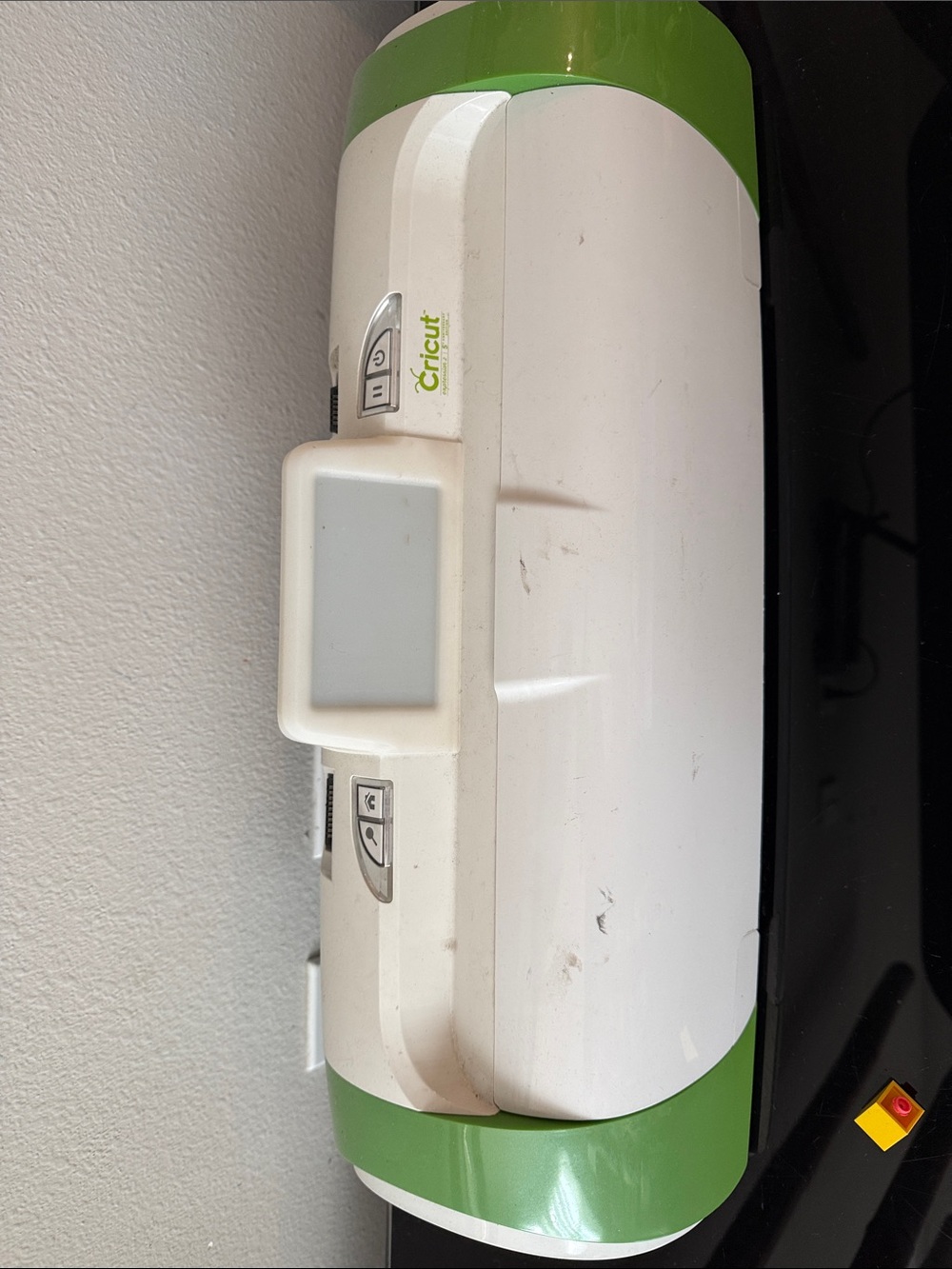 Cricut White and Green Electronic Cutting Machine